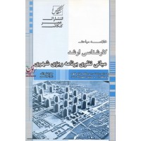 خلاصه مباحث کارشناسی ارشد-مبانی نظری برنامه ریزی شهری مهدیه نورانی انتشارات عصر کنکاش